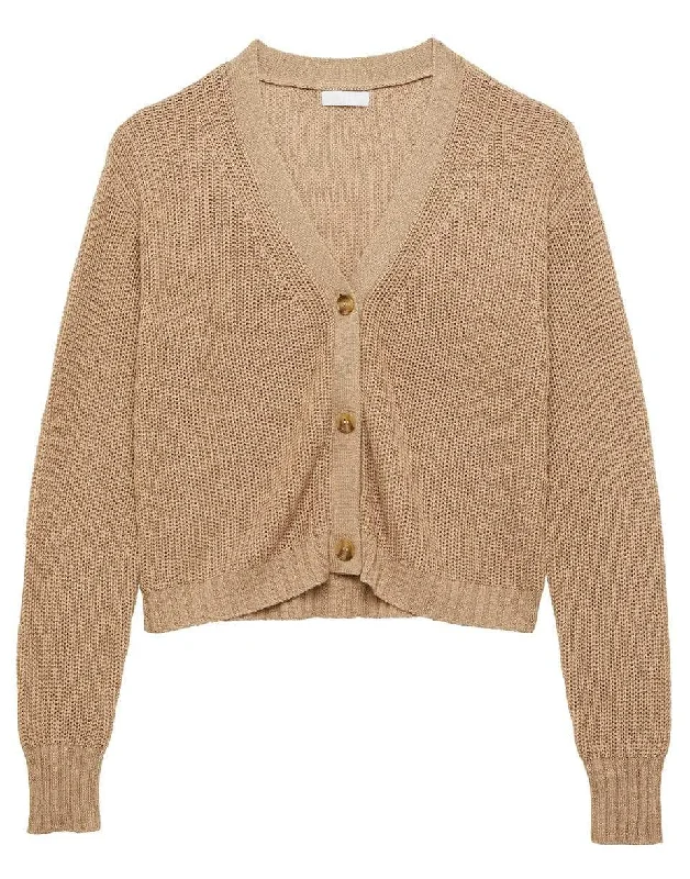 Herringbone - cardigan for a sophisticated appearance -Tati Long Sleeve Cardigan