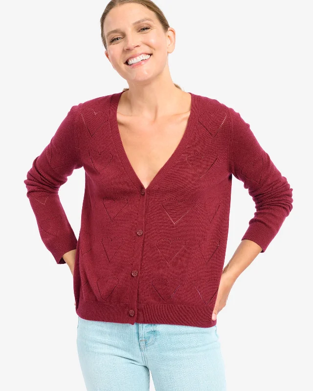 Maternity cardigan for expecting moms -Cashblend Alamo Cardigan