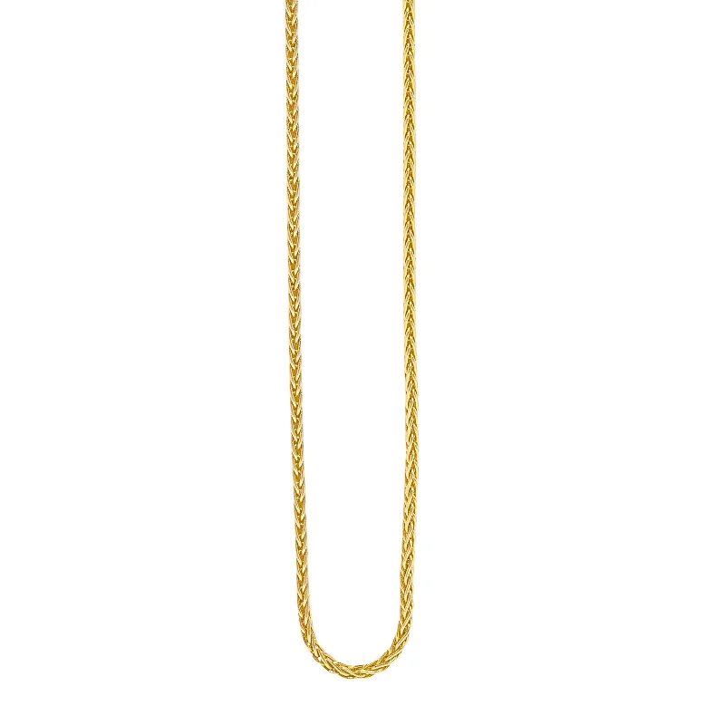 Best necklaces and pendants with statement designs for a fashionable accessory-20" Thin Wheat Chain