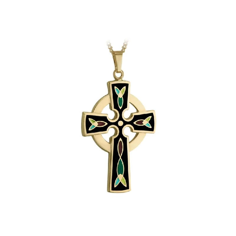 Best necklaces and pendants with intertwined designs for a symbol of unity-Authentic Celtic Cross Necklace: A Glimpse of Irish Heritage