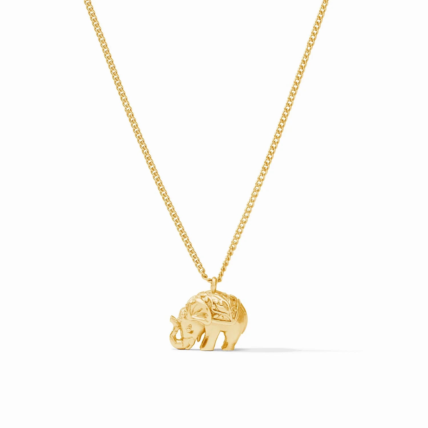 Unique necklaces and pendants with tree of life motifs for nature-inspired elegance-Elephant Delicate Necklace