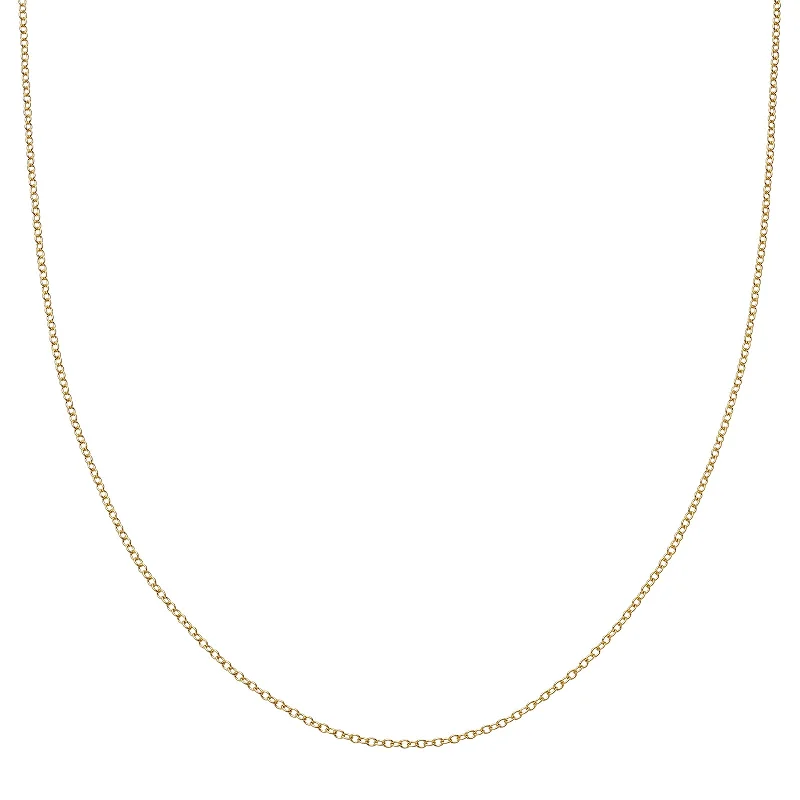 Best necklaces and pendants with zodiac signs for a celestial, astrology-inspired vibe-18" Chain - Yellow Gold